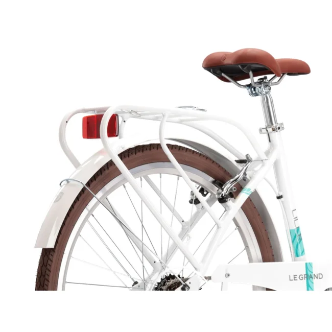 Rower Legrand Lille 1 Biało Szary Miejski