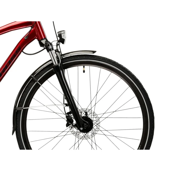 Rower Trekkingowy Kross Trans 4.0 Rubinowy