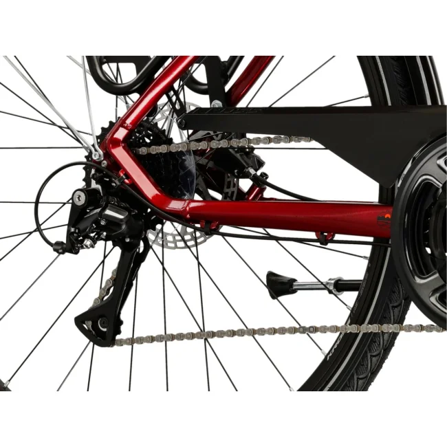 Rower Trekkingowy Kross Trans 4.0 Rubinowy