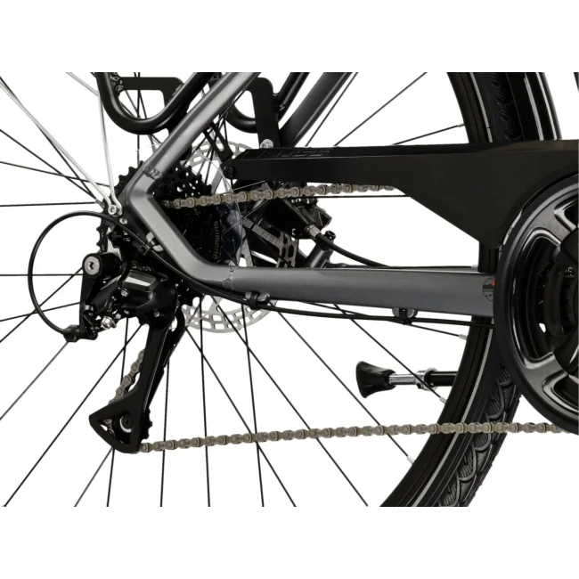 Rower Trekkingowy Kross Trans 4.0 Szaro Czarny