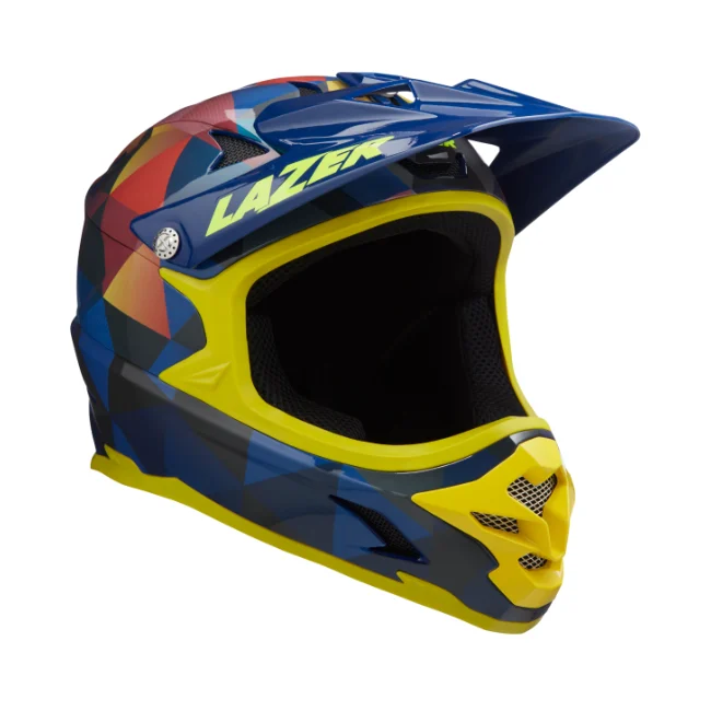 Kask rowerowy full face Lazer Phoenix+ Gloss Color Triangles