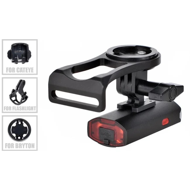 LAMPA PRZÓD PROX POLLUKS Z UCHWYTEM 250 Lm, 800 mAh, USB