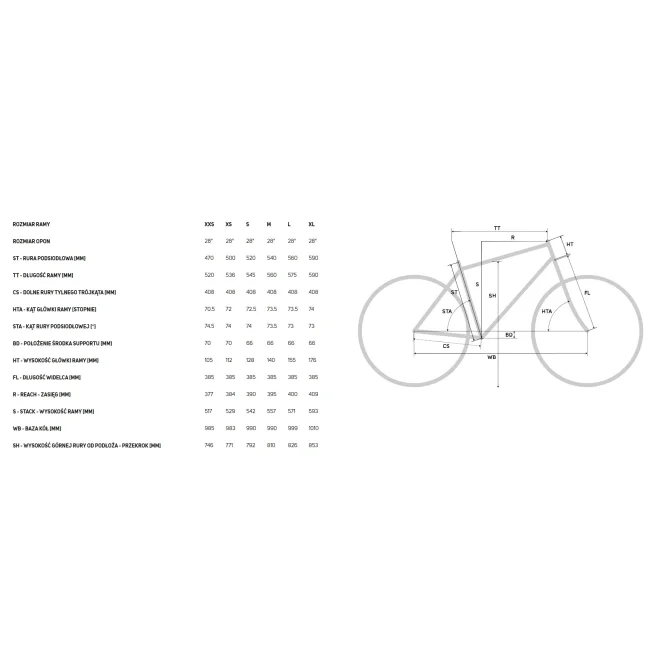 Rower Merida Reacto 6000 Biały