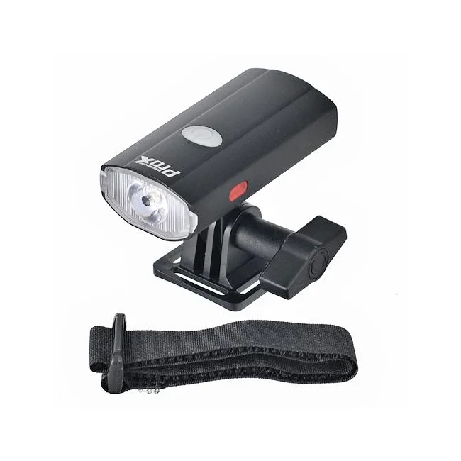 LAMPA PRZÓD PROX POLLUKS Z UCHWYTEM 250 Lm, 800 mAh, USB